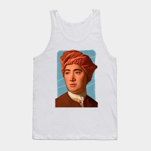 Scottish philosopher David Hume illustration Tank Top